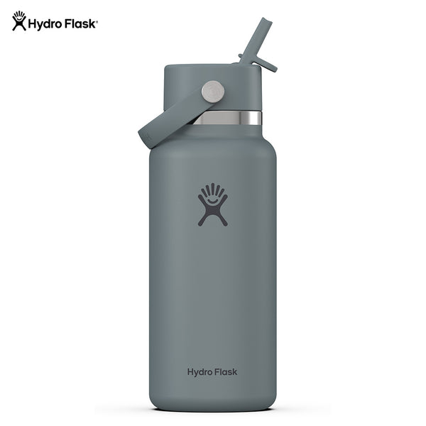 Hydro Flask Wide Mouth Flex Straw Cap 32 oz Shale Gray
