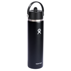 Hydro Flask Wide Mouth Flex Straw Cap 24 oz BLACK