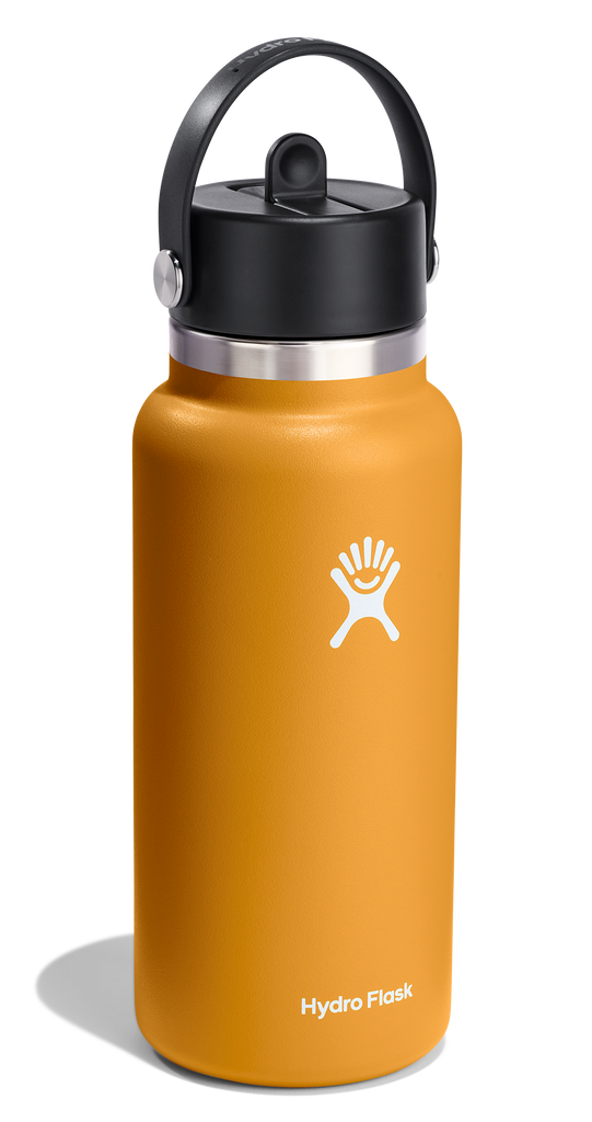 Hydro Flask Wide Mouth Flex Straw Cap 32 oz FOSSIL