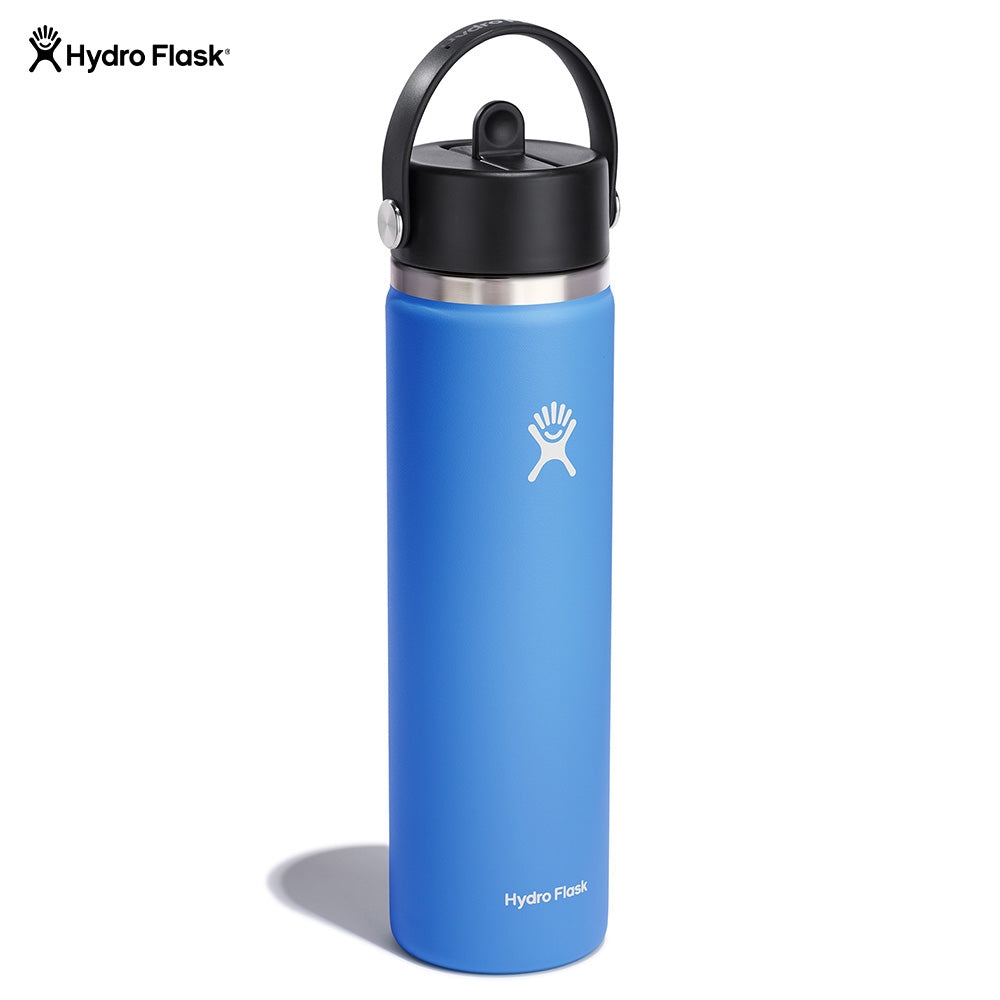 Hydro Flask Wide Mouth Flex Straw Cap 24 oz CASCADE – Hydroflask