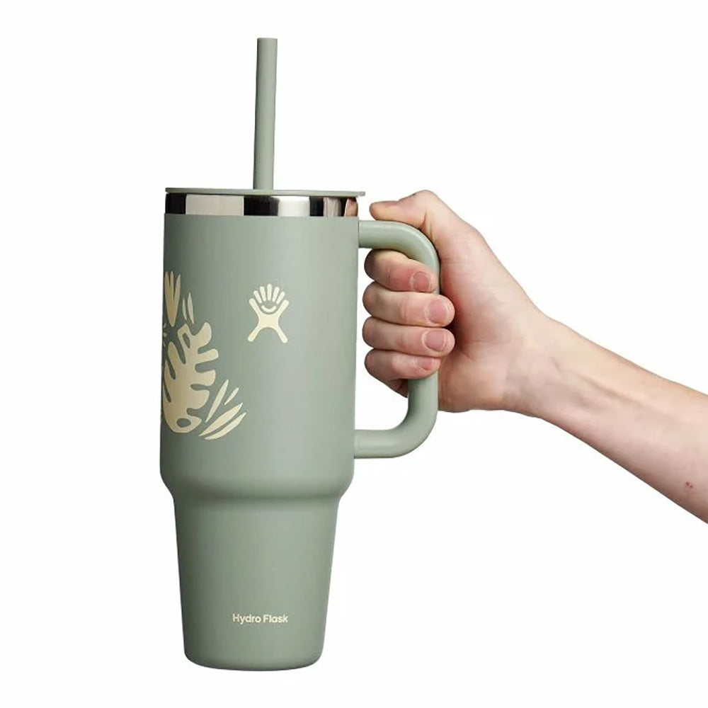 Hydro Flask All Around Travel Tumbler 40 oz BOTANICAL BLISS AGAVE