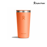 Hydro Flask All Around Tumbler Press In Lid 20 oz Nectar Orange