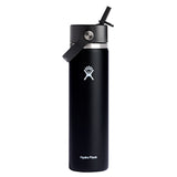 Hydro Flask Wide Mouth Flex Straw Cap 24 oz BLACK