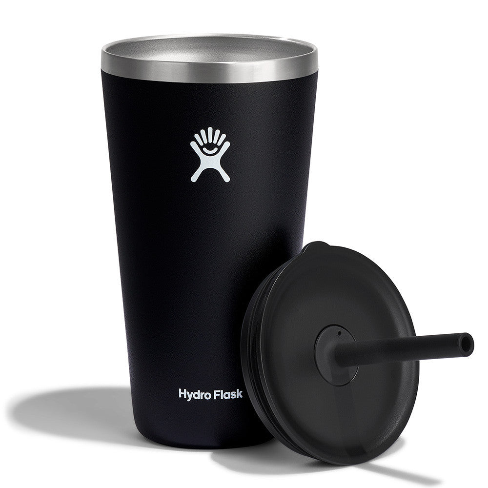 Hydro Flask All Around Tumbler Straw Lid 28 oz BLACK