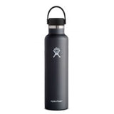 Hydro Flask Standard Mouth 24 oz Water Bottle - Black CORE