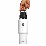 Hydro Flask Wide Mouth Flex Chug Cap Travel Bottle 32 oz WHITE