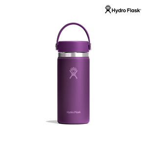 Hydro Flask Wide Mouth Flex Cap 16 oz Beachplum Purple