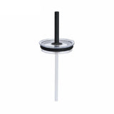 Medium Press-In Straw Lid - Clear