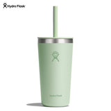 Hydro Flask All Around Tumbler Straw Lid Aloe 20 oz