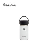 Hydro Flask Wide Mouth Flex Sip Lid 12 oz Water Bottle - White CORE