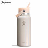 Hydro Flask Wide Mouth Flex Straw Cap 32 oz Glimmer Cream
