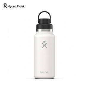Hydro Flask Wide Mouth Flex Chug Cap 32 oz White 2.0