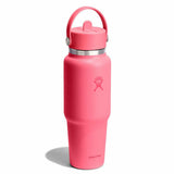 Hydro Flask Wide Mouth Flex Straw Cap Travel Bottle 32 oz Popstar Pink