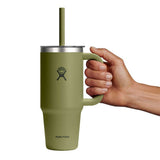 All Around Travel Tumbler Clear 24 oz Palmer Green