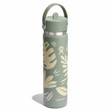Hydro Flask Wide Mouth Flex Straw Cap 24 oz BOTANICAL BLISS AGAVE