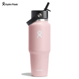 Hydro Flask Wide Flex Straw Cap Travel Bottle Trillium 32Oz