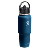 Hydro Flask Wide Mouth Straw Cap Travel Bottle 32 oz INDIGO