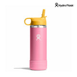 Hydro Flask Kids Wide Mouth Straw Cap 18 oz Dahlia