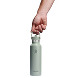 Hydro Flask Standard Mouth Flex Straw Cap 21 oz AGAVE