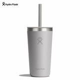 Hydro Flask All Around Tumbler Straw Lid Tonal Birch 20 oz