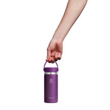 Hydro Flask Wide Mouth Flex Cap 16 oz Beachplum Purple
