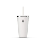 28 oz All Around Tumbler with Straw Lid - White