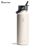 Hydro Flask Wide Flex Straw Cap Ivory 40Oz