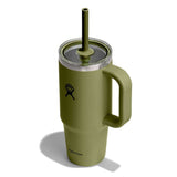 All Around Travel Tumbler Clear 24 oz Palmer Green