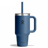 32 oz Travel Tumbler Clear Lid - Harbor Blue
