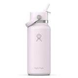 32 oz Wide Mouth with Flex Straw Cap - Cloud Pink