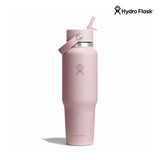 Hydro Flask Wide Mouth Straw Cap Travel Bottle 40 oz Tonal Trillium