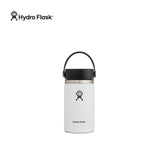 Hydro Flask Wide Mouth Flex Cap 12 oz WHITE
