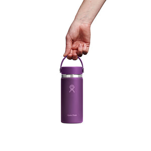 Hydro Flask Wide Mouth Flex Cap 16 oz Beachplum Purple