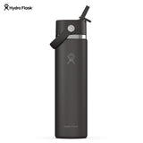 Hydro Flask Wide Mouth Flex Straw Cap 24 oz Black 2.0