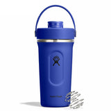 24 oz Insulated Shaker Bottle - Capri Blue