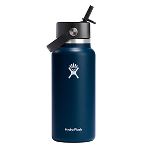 Hydro Flask Wide Mouth Flex Straw Cap 32 oz INDIGO