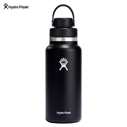 Hydro Flask Wide Mouth Flex Chug Cap 32 oz BLACK