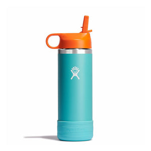 Hydro Flask Kids Wide Mouth Straw Cap 18 oz SEASPRAY