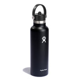 Hydro Flask Standard Mouth Flex Straw Cap 21 oz BLACK