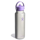 Hydro Flask Wide Mouth Flex Straw Cap 40 oz STAINLESS VIOLET